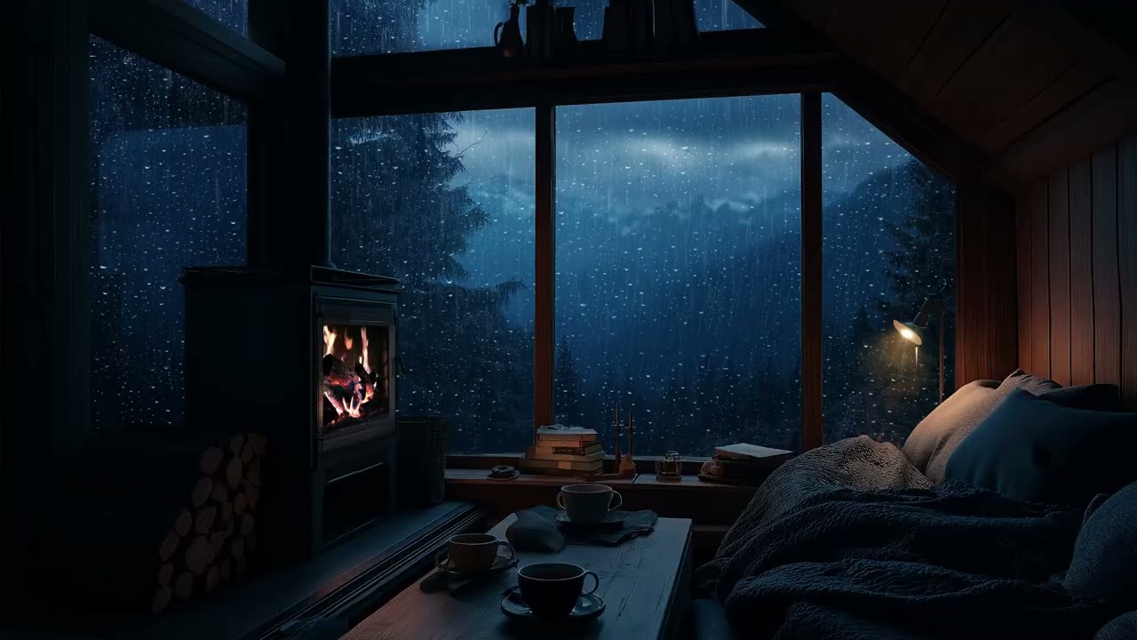 Peaceful Forest Rain (3H) 🌧️ Sleep Better & Relax Deeply