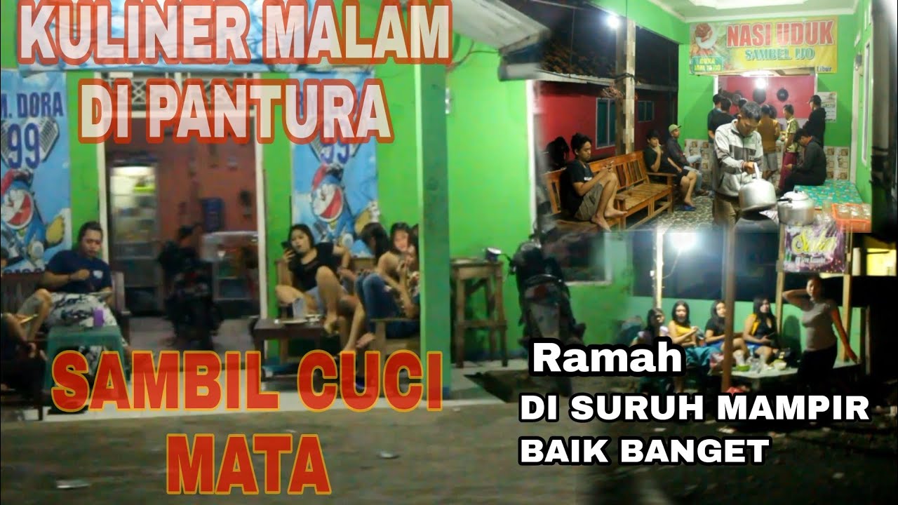 PANTURA DI MALAM HARI,,DI PINGGIR JALAN ADA APA...???