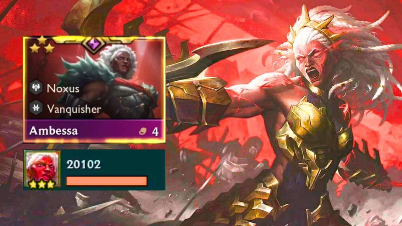 Ambessa ★★★ | Short Educational Ranked TFT Guide | Master Gameplay | Set 16 Patch 16.5
