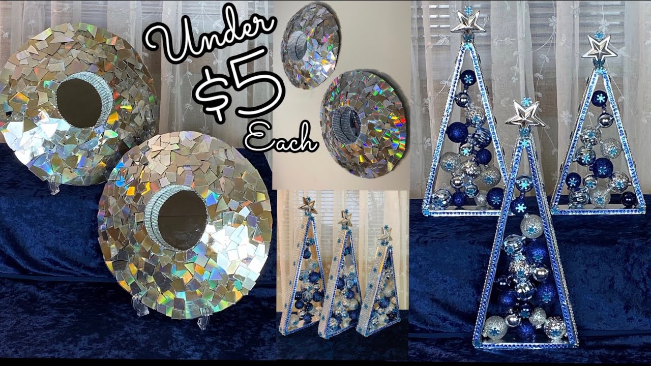 Dollar Tree DIY/ Manualidades 2’ Holiday Home Decor Ideas 2020