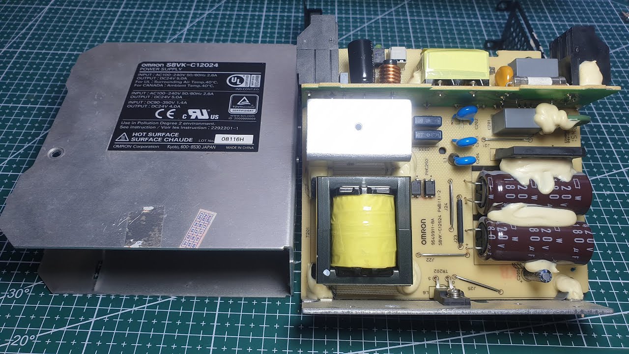 Nguồn xung xịn nó phải như này - Omron S8VK-C12024