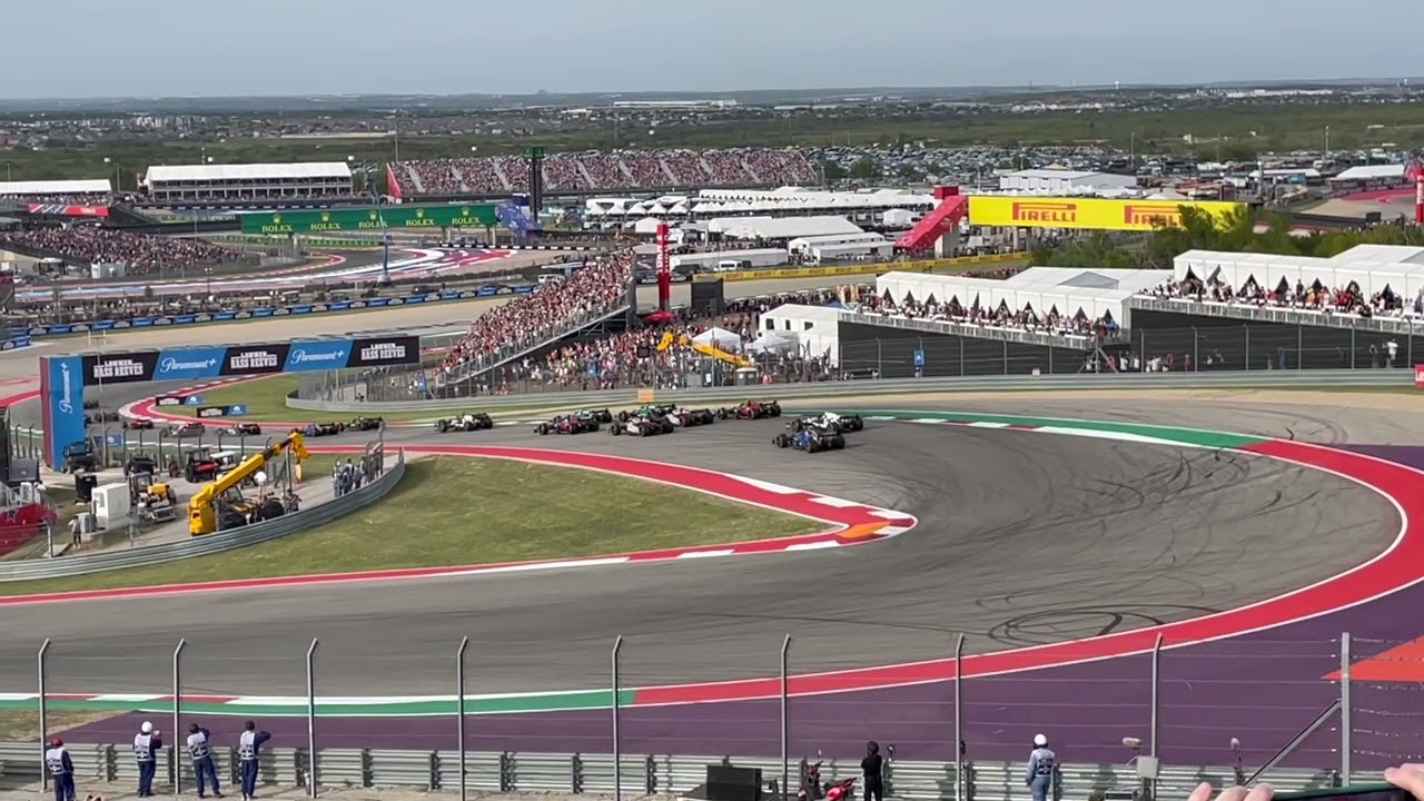 2023 Formula 1 United States GP | COTA Turn 1