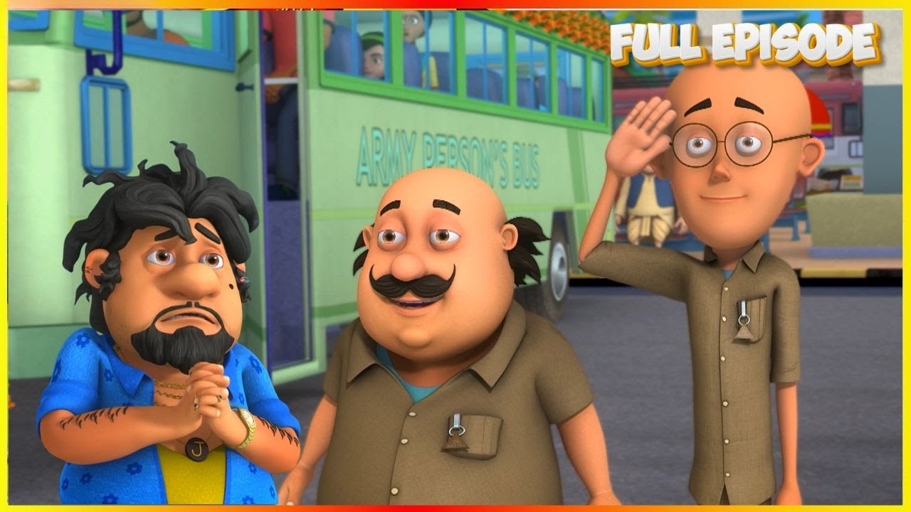 😆 பேருந்தை ஓட்டி ஃபுர்ஃபுரி நகரத்தை கலக்கிய மோட்டு பட்லு | Motu Patlu Episode 379B