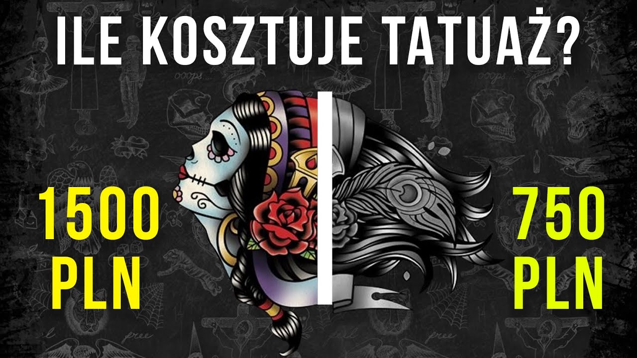 Cena tatuażu - jak wyliczyć ile kosztuje tatuaż? | Wszystko o tatuażach #37