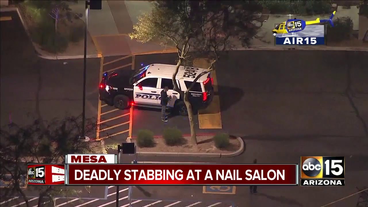 Deadly stabbing at Mesa nail salon