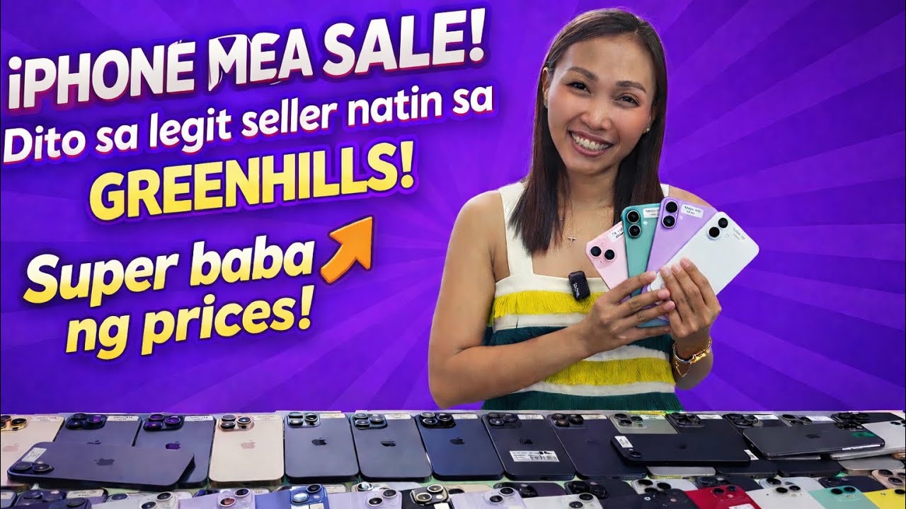 MARCH MEGA PRICE DROP NG IPHONES STOCK UPDATE SA GREENHILLS! IPHONE XR,11,12,13,14,15,16,17 AVAIL!
