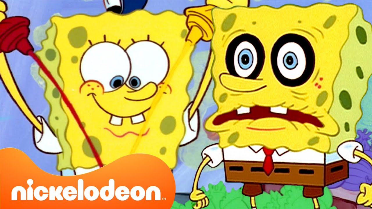 Bob Esponja | ¡Un momento de CADA episodio de Bob Esponja (Temporada 1)! 🧽 | Nickelodeon en Español