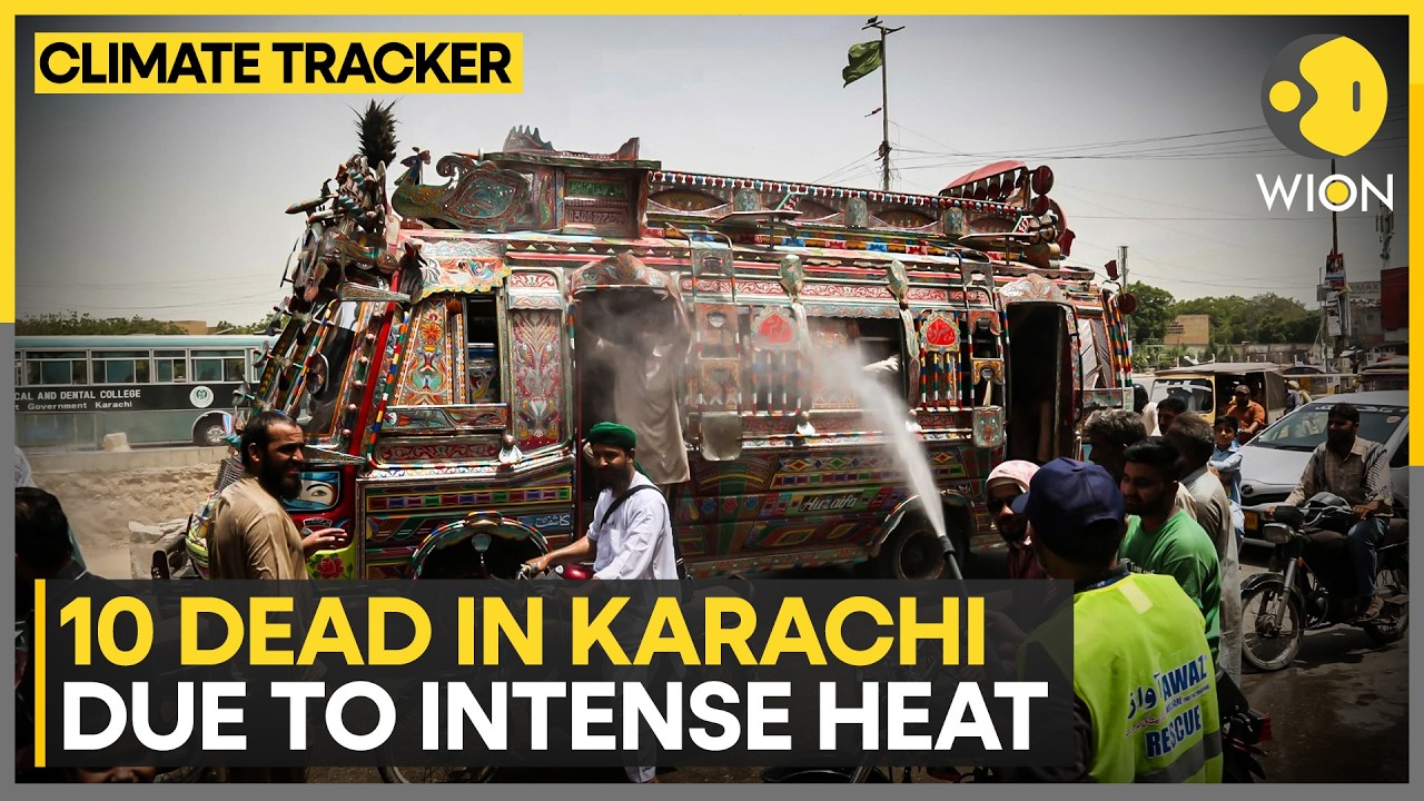 Karachi Boils at 42&deg;c Amid Heatwave Alert | WION Climate Tracker