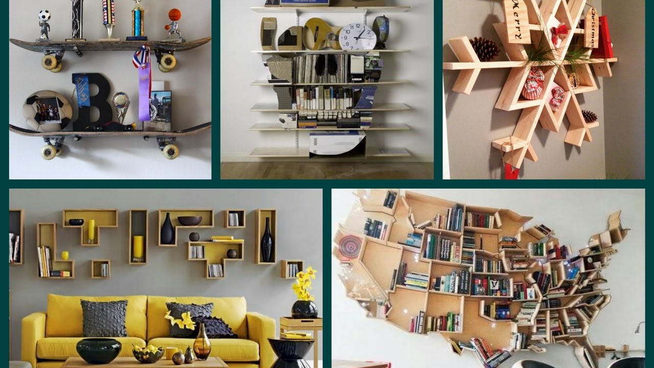 40 New Creative Shelves Ideas - DIY Home Decor