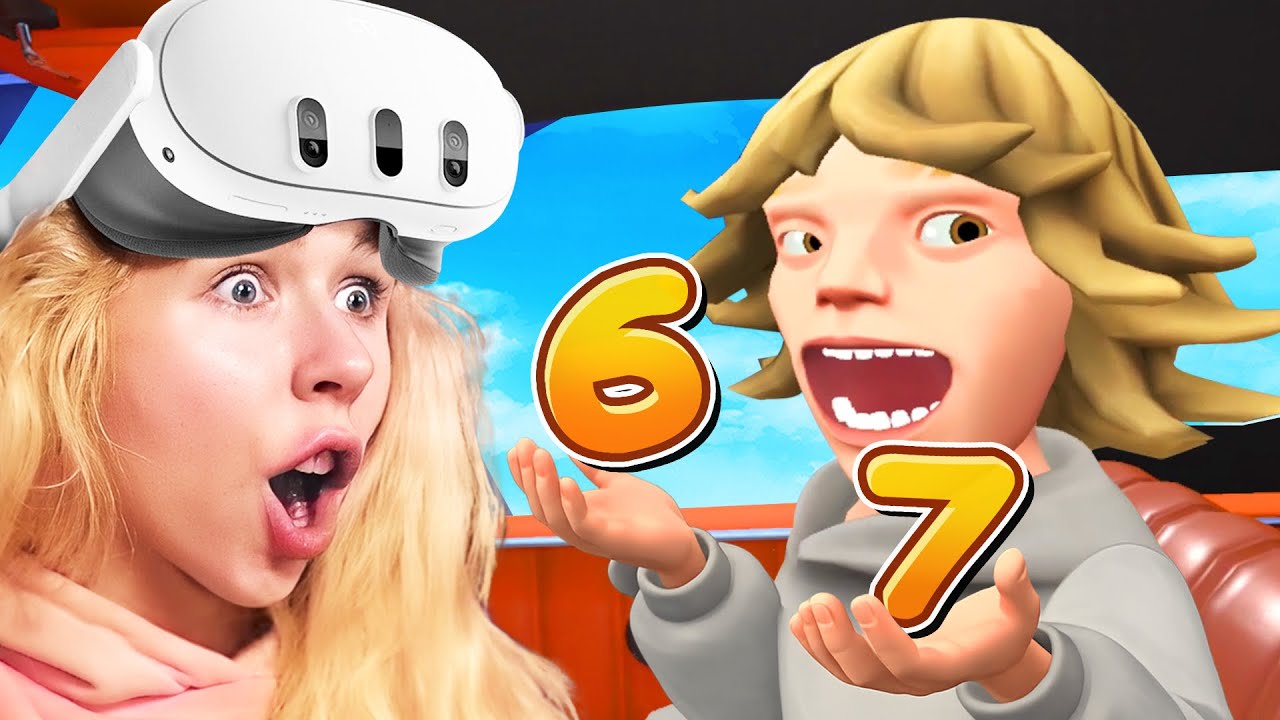 das 6 7 KIND ist bei MIR im TAXI (VR)
