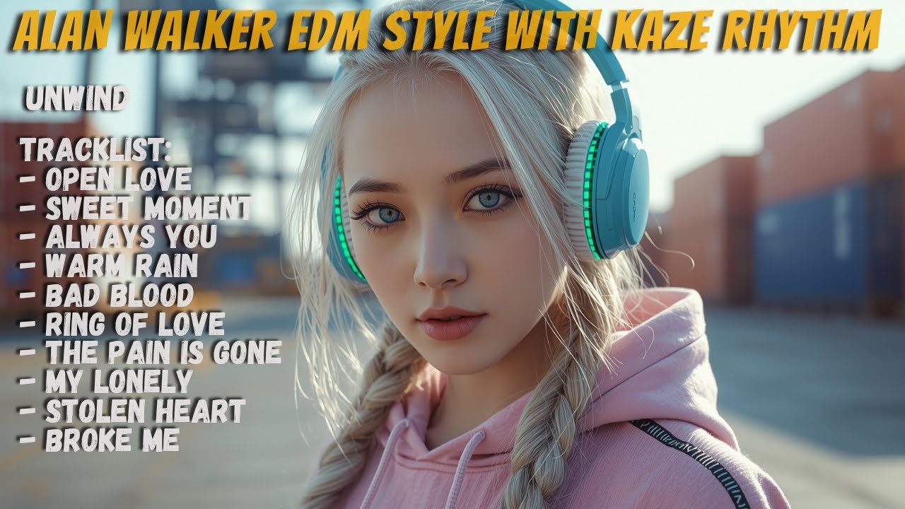 ALAN WALKER STYLE X KAZE RHYTHM || UNWIND || EDM SONGS FULL ALBUM 2026