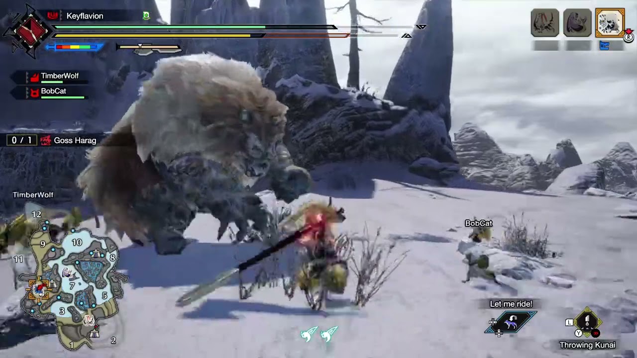 Monster Hunter Rise SunBreak. Standard Switch axe with Full Rajang Armor set