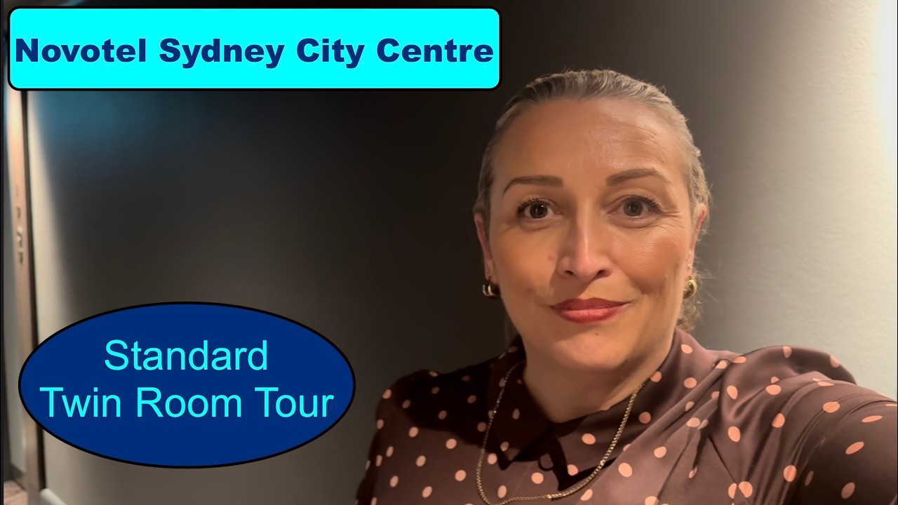 Novotel Sydney City Centre - Standard Twin Room Tour