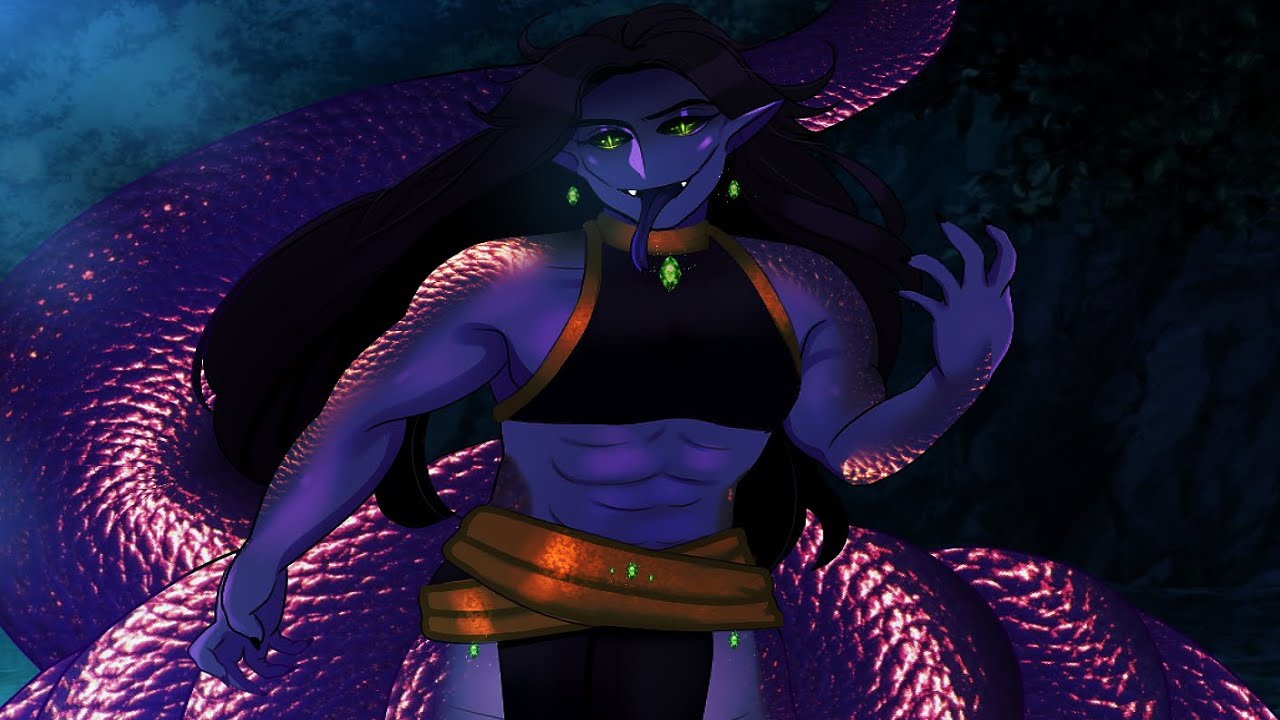 Dangerous Yandere Python Lamia Traps You (M4A) ASMR Roleplay