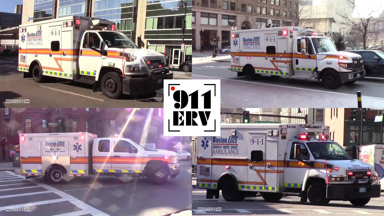 Boston EMS Responding [Compilation]