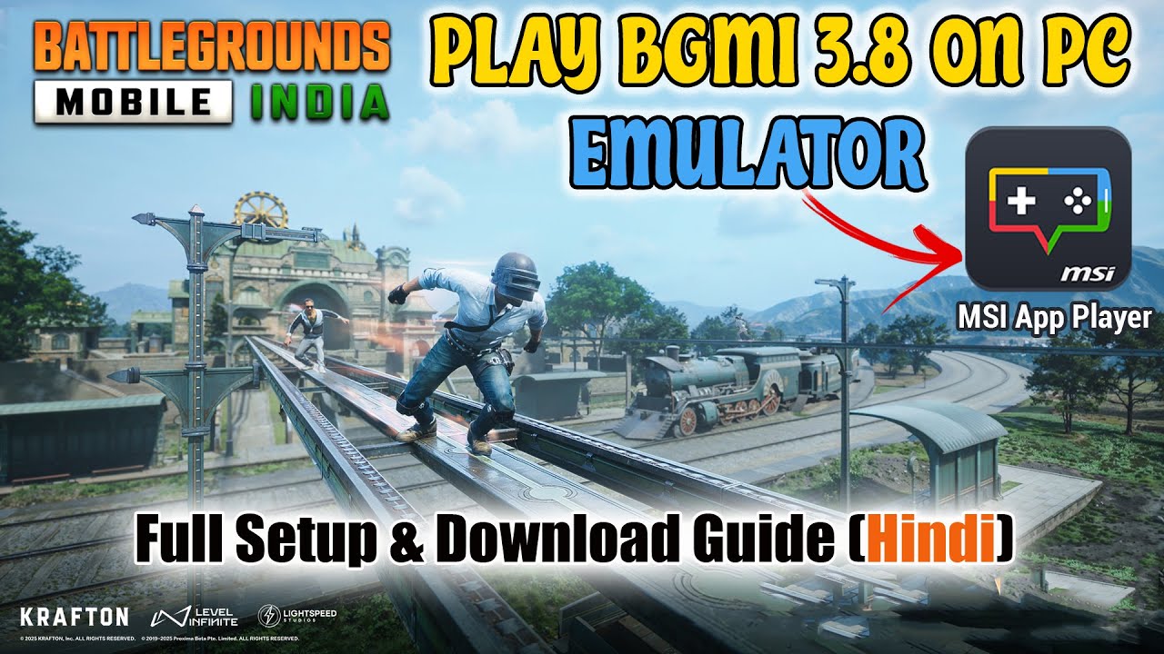 Play BGMI 3.8 on PC with MSI App Player | Full Setup & Download Guide (Hindi)