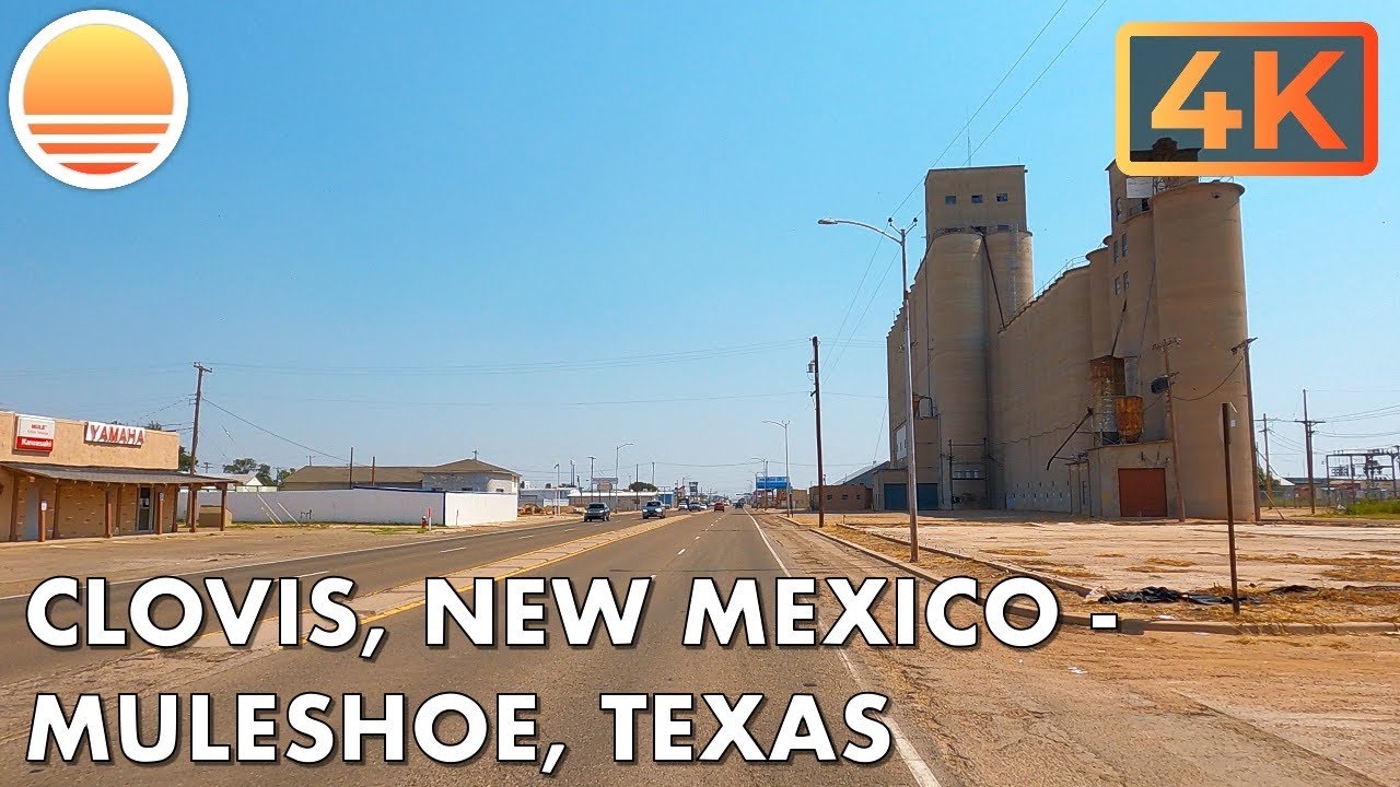 Clovis, New Mexico to Muleshoe, Texas!  Drive with me!