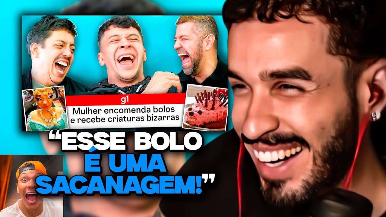 OS BOLOS MAIS ENGRAÇADOS DO MUNDO! - CANAL CANALHA | REACT DO STAG ft. Ludgero