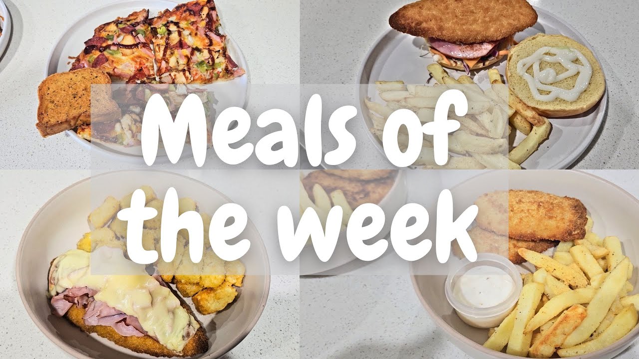 Meals of the Week - Large Family of 5 Living in Australia