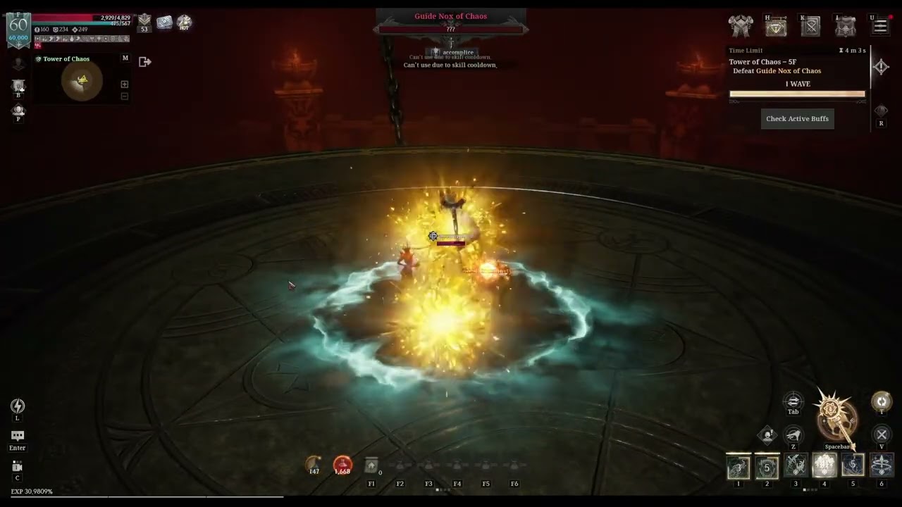 #Raven2 ~ Guide Nox of Chaos ~ Tower of Chaos   5F ~ 60 #DeathBringer Weakness Build ~ #mmorpg