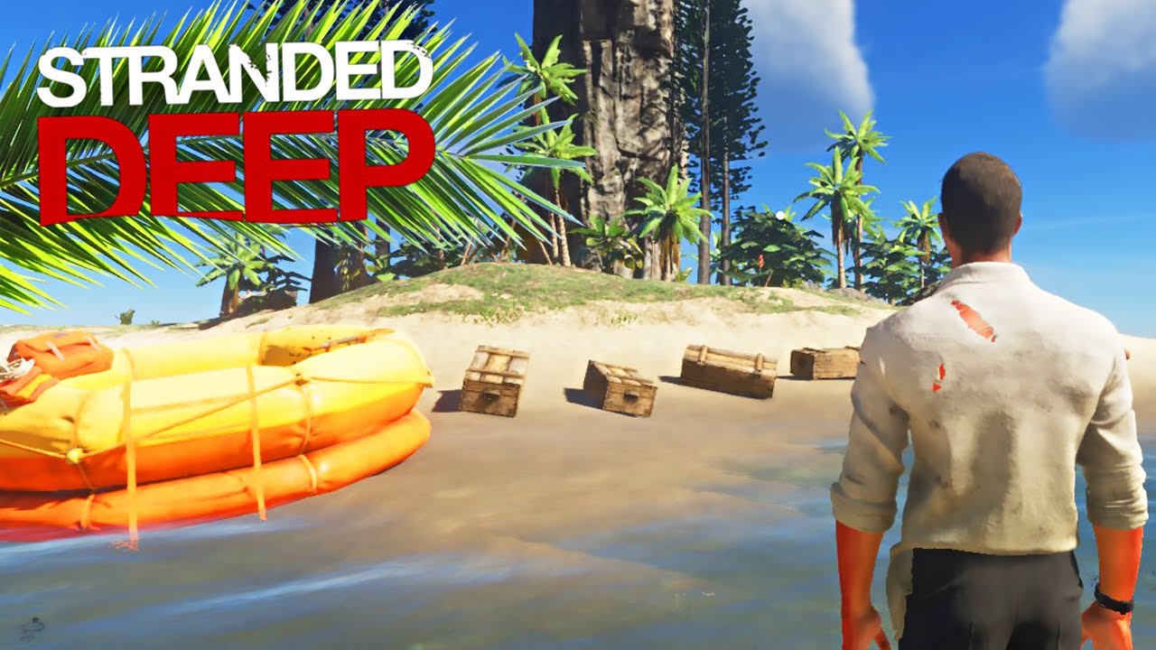 STRANDED DEEP 01 | PRECISO SOBREVIVER NESSA ILHA DESERTA | NOVA TEMPORADA