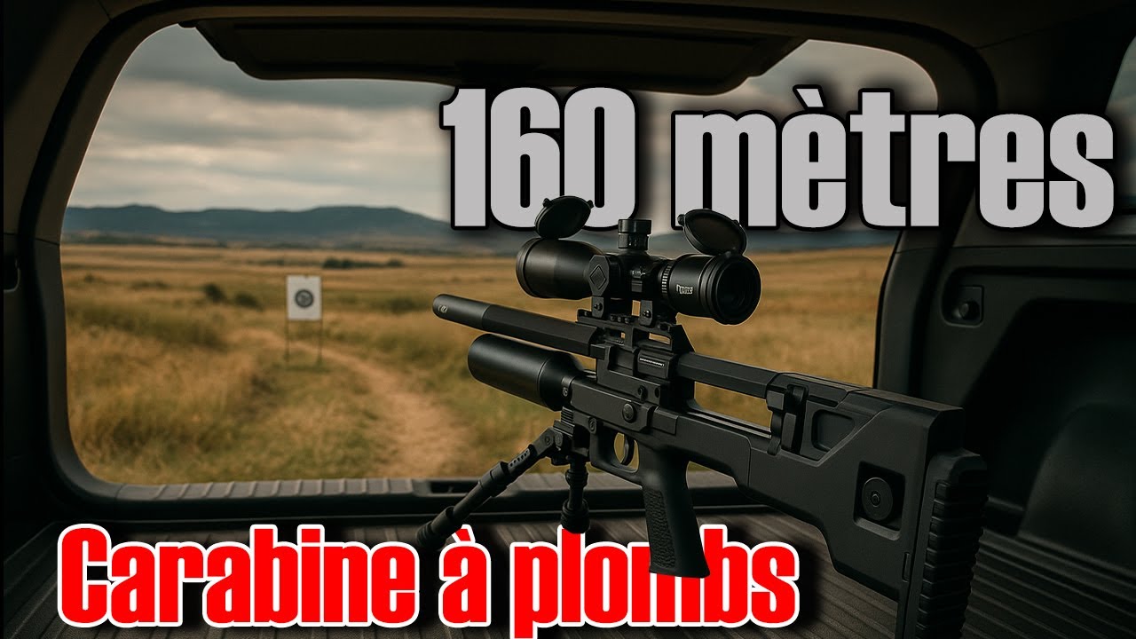 160 mètres! Au-delà des limites d'une carabine à plombs, THRONE Reximex!