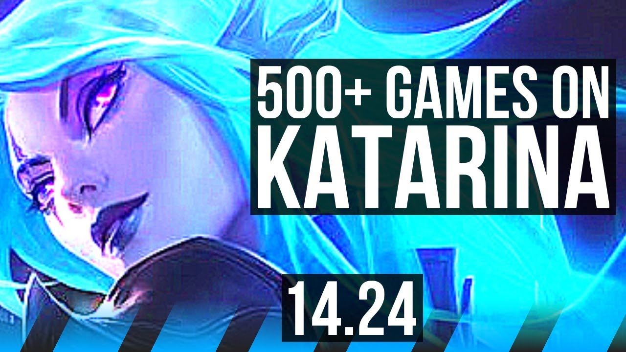 KATARINA vs IRELIA (MID) | 500+ games, Rank 12 Kata | BR Grandmaster | 14.24
