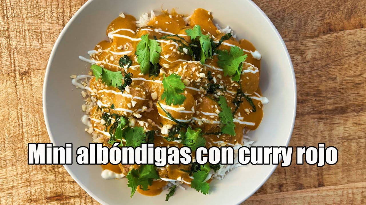 Como Hacer Albóndigas Con Curry Rojo - La Mejor Receta De Albóndigas