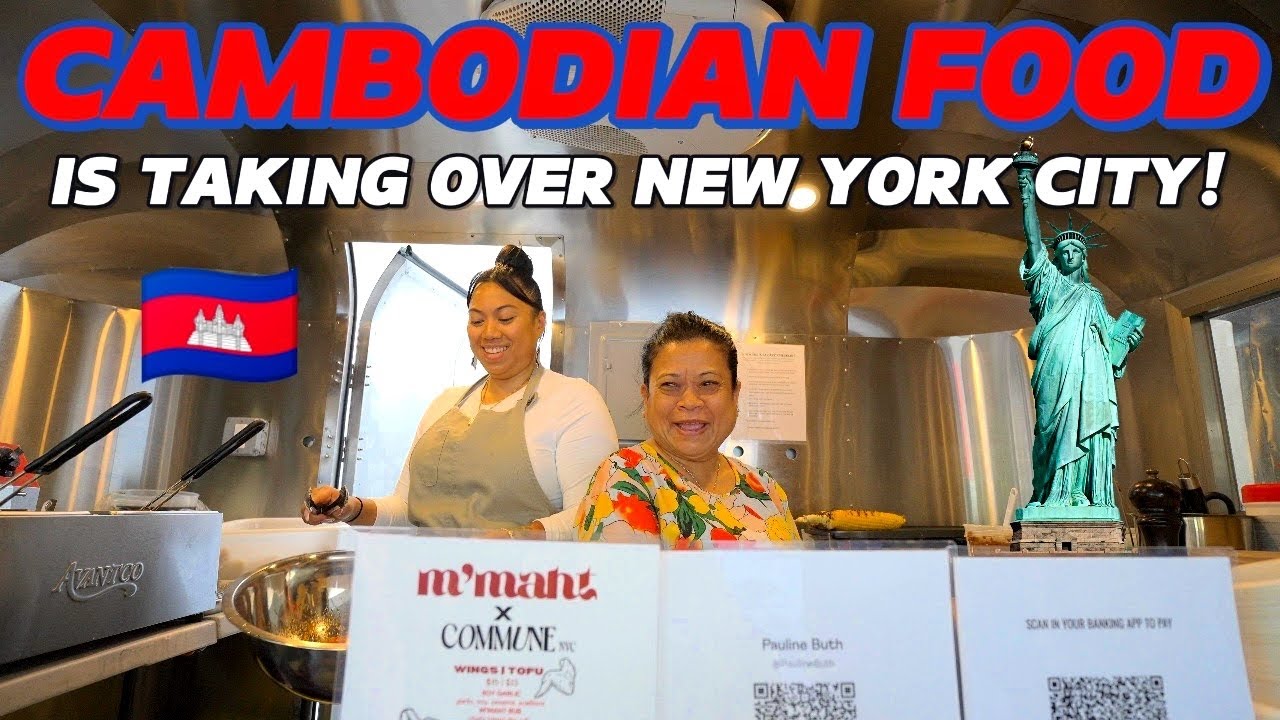 The Hottest New Cambodian Food Pop Up in NYC 🇰🇭 | M’Maht by Chef Pauline Buth