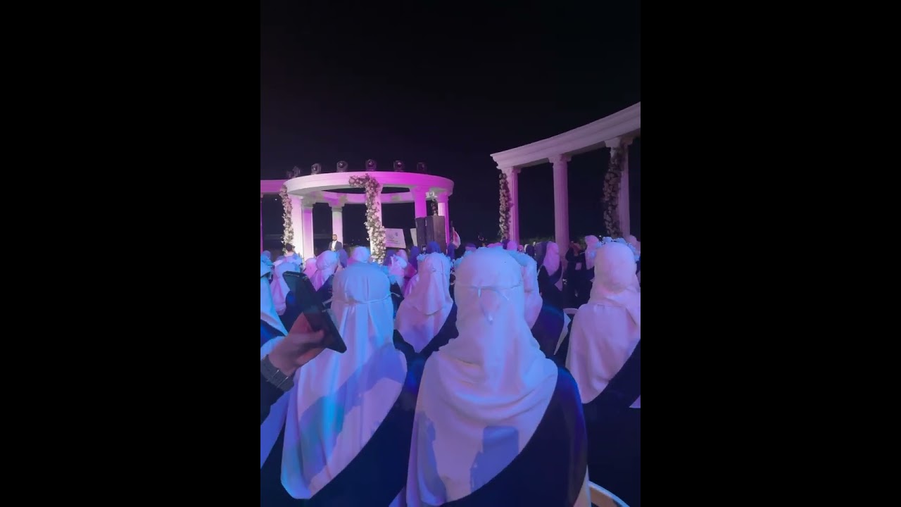 دار الطالبات الوافدات.     نشيد ميراث الرسل ينادينا