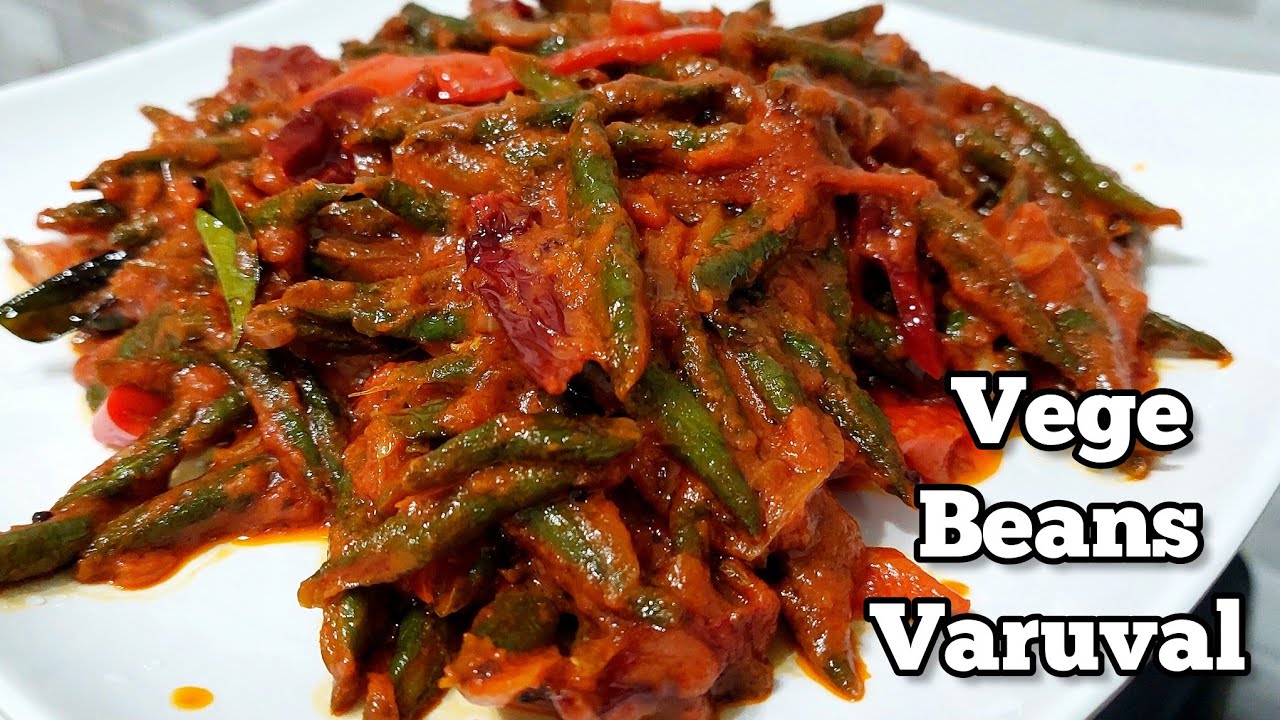 Spicy Long Beans stir fry| Resepi Kacang Panjang Goreng Berempah| Paithangai Varuval #vegetarian