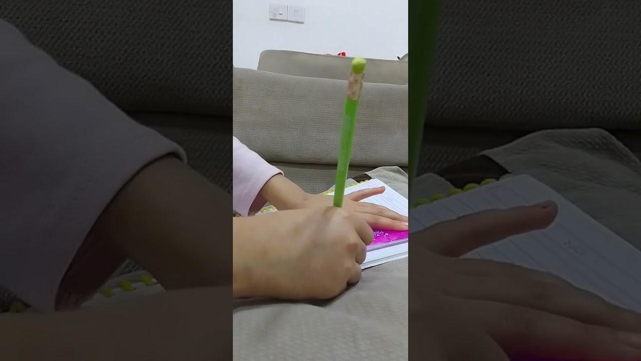 اليوم حنسوي رسمه للدفتر