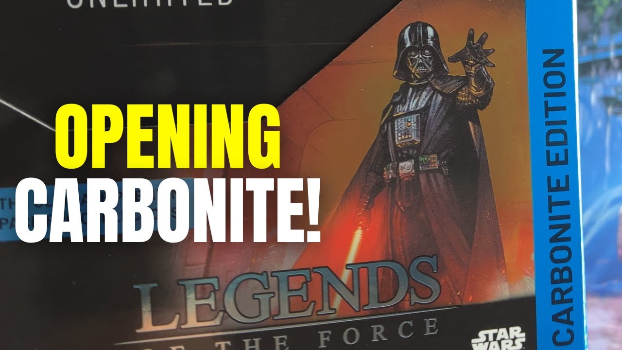 Открытие коробки с карбонитовым усилителем «Легенды Силы» — Star Wars: Unlimited