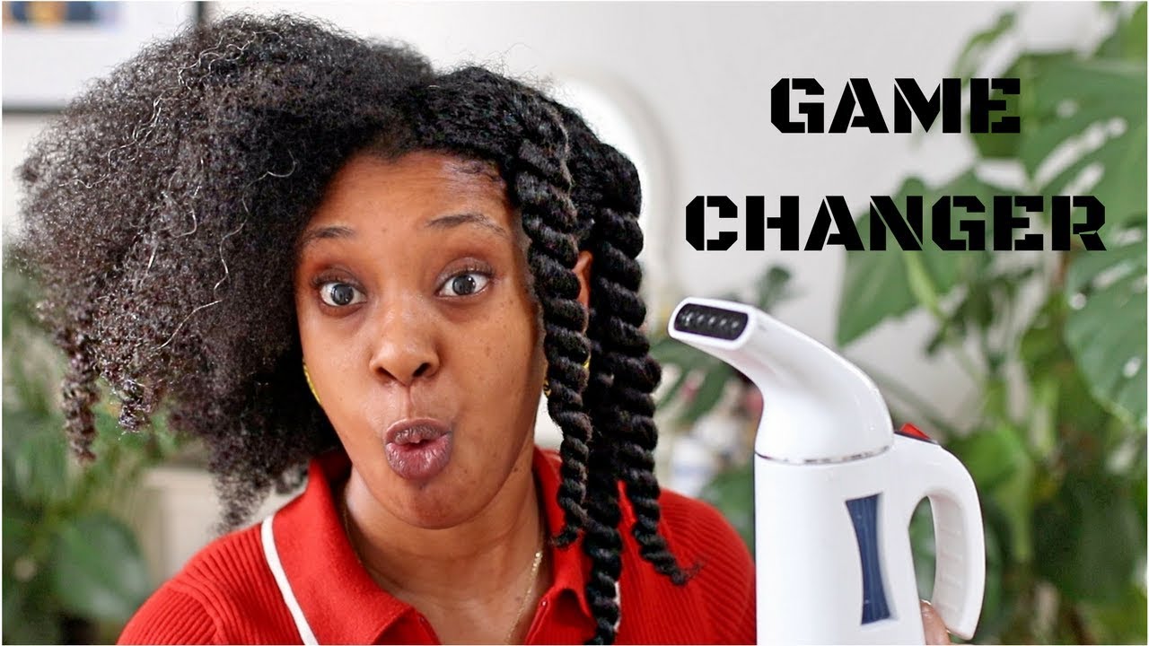 Travel Steamer For DEEPER MOISTURE! £21/$21 NATURAL HAIR GAME CHANGER 💯
