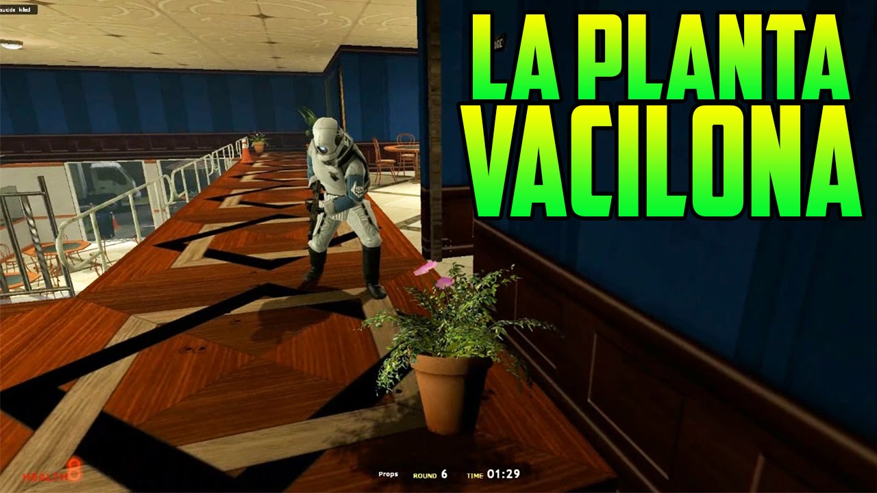VACILANDO! |GARRY`S MOD PROP HUNT| LIANDOLA CON LA PLANTA NINJA xFaRgAnx