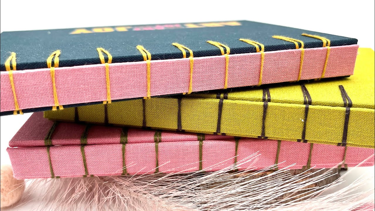 Anleitung: Belgische Bindung / Criss Cross Binding nach Anne Goy Teil 1 🌺