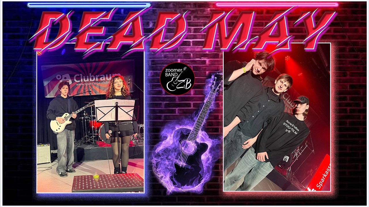 Music band DEAD MAY. The best music for you. Nice to meet you...