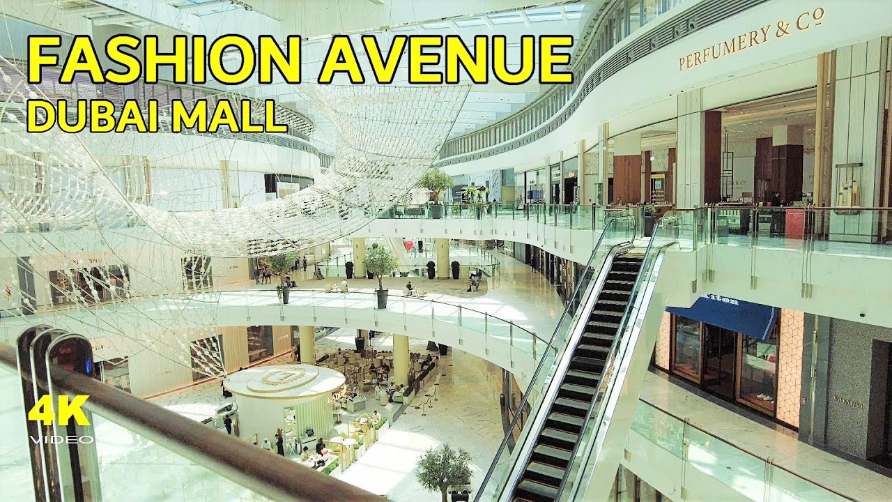 Dubai Mall's Fashion Avenue - The Most Exclusive Place In The World