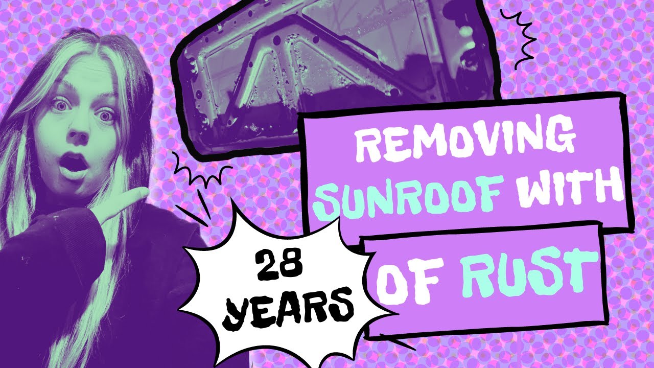HOW TO: 4th Gen Honda Prelude sun roof removal