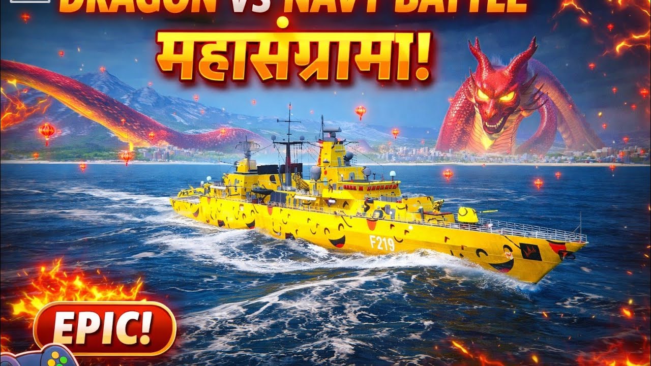 Dragon ne Navy ko Challenge Kar Diya! 🔥