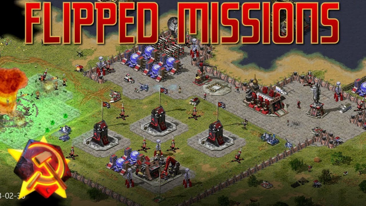 Red Alert 2 Flipped Missions - Soviet Mission 11: Fallout (HARD Difficulty)