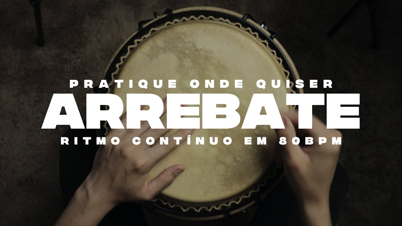 RITMOS DE UMBANDA | TOQUE ARREBATE (80BPM) | PRATIQUE EM CASA #umbanda #curimba #arrebate