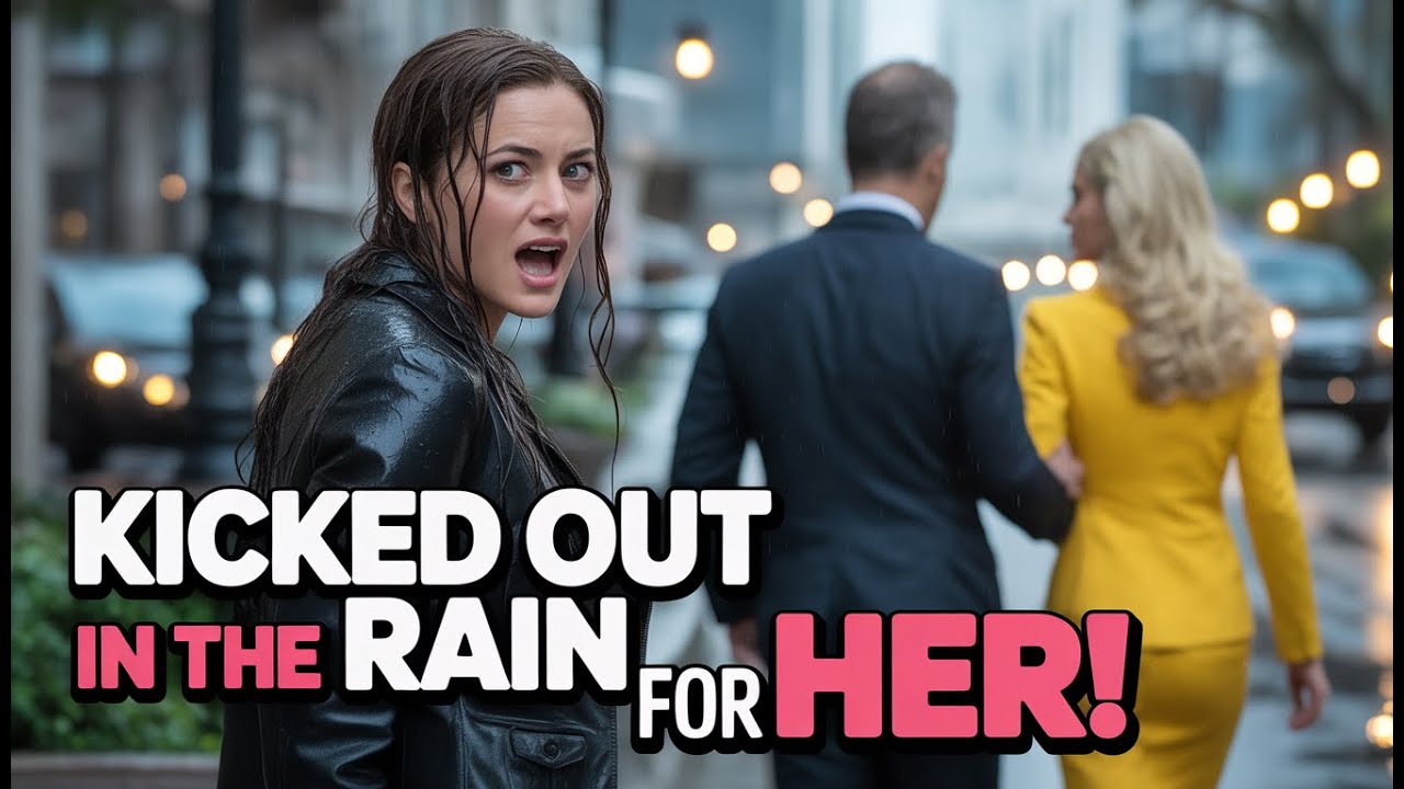 My Husband Kicked Me Out in the Rain for His Rich Mistress—Then My Billionaire Father Arrive and..