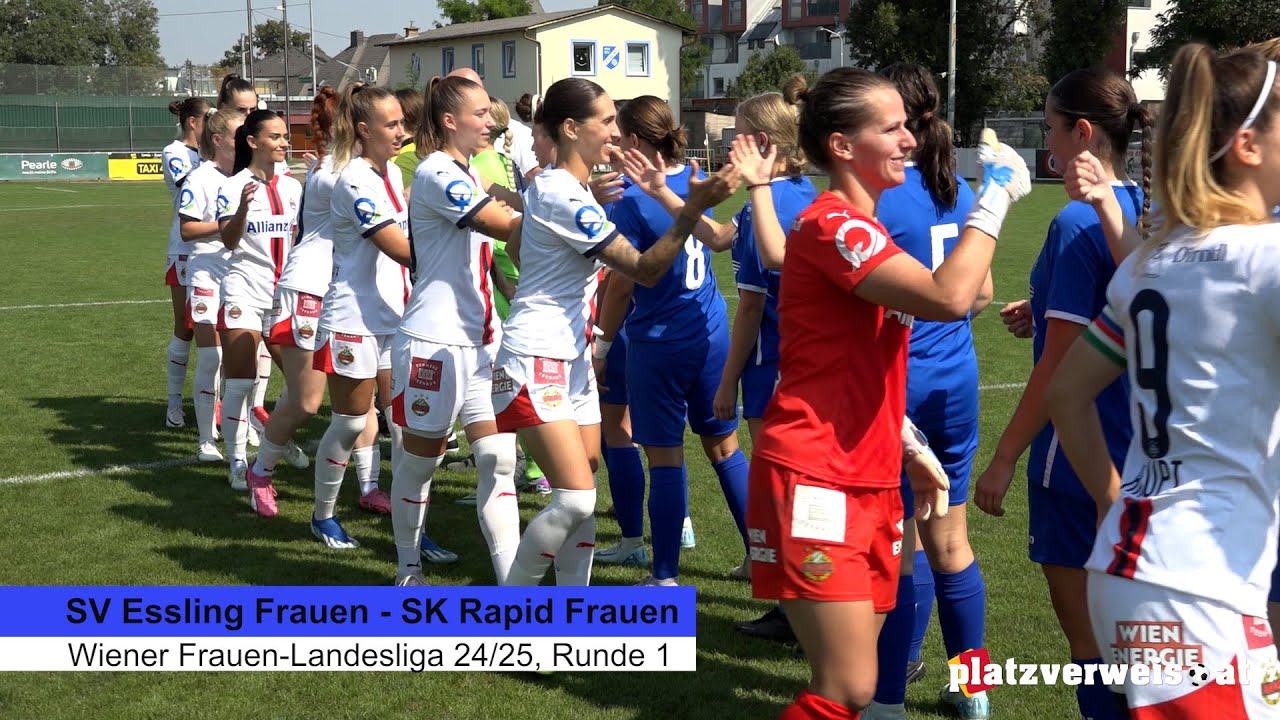 11:0 - SK Rapid Frauen jubeln bei Premiere über Schützenfest