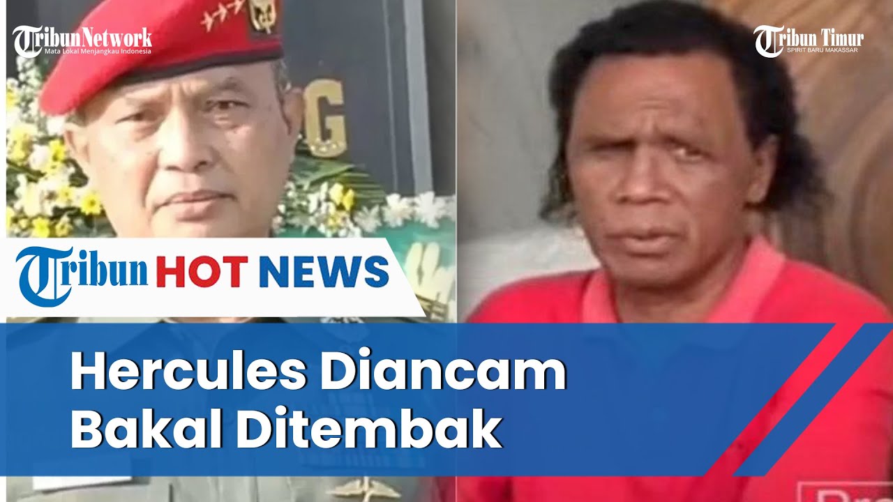 Hercules Lemes saat Diancam Jenderan Purn yayat Bakal Ditembak, Kini Tak Lagi Garang