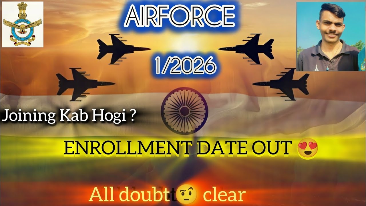 INTAKE 1/2026 AIRFORCE ✈️ ENROLLMENT DATE OUT  All Dout Clear ? #casb_result_do