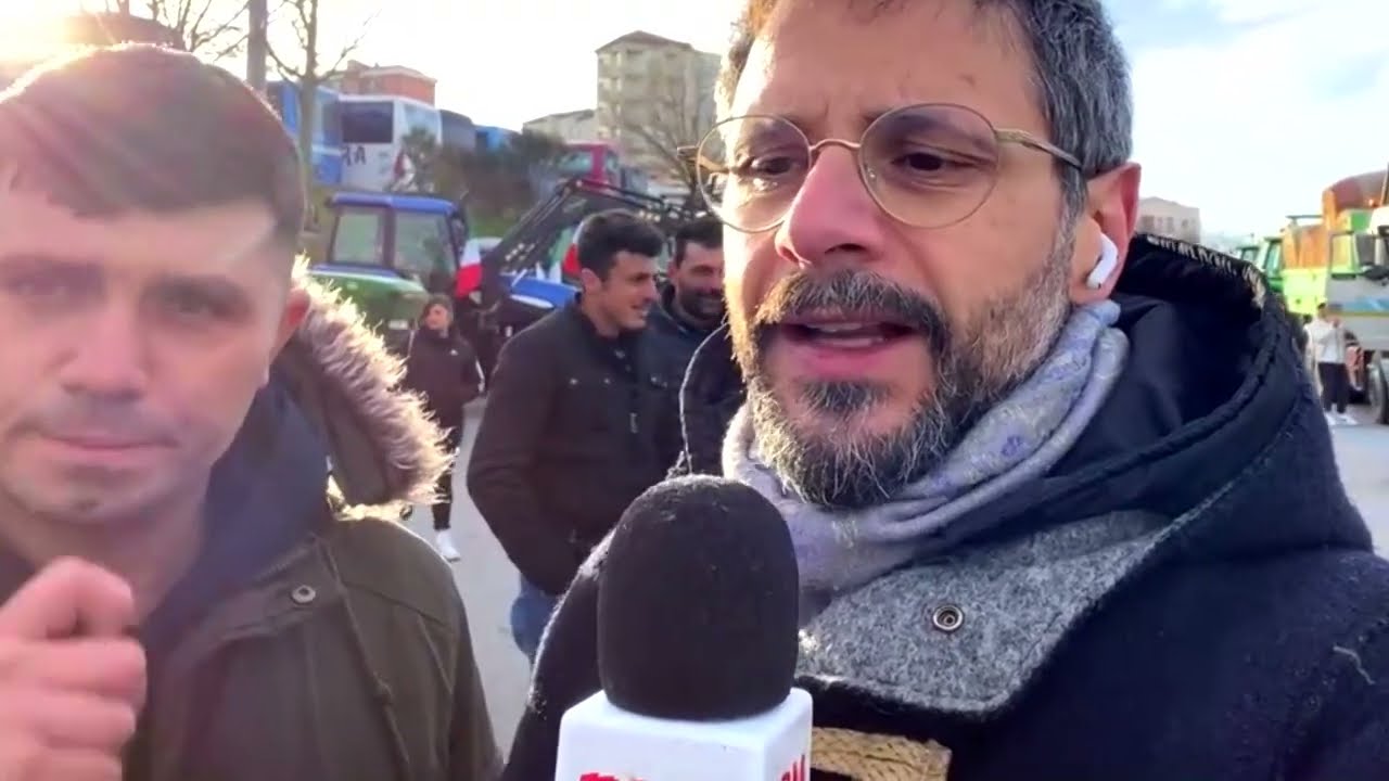 Agricoltori in protesta: in diretta da Potenza