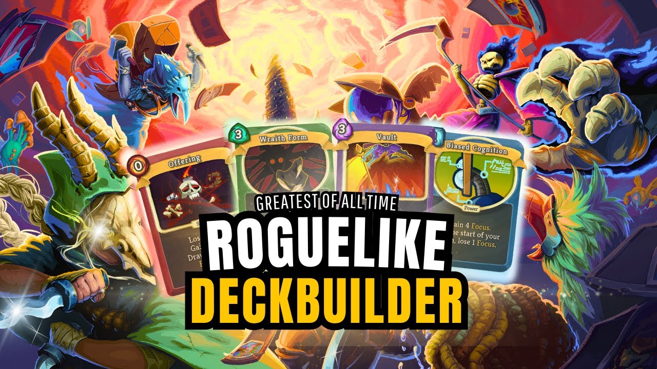 25 BEST Roguelike/Roguelite Deckbuilder games of ALL TIME (2025 edition)