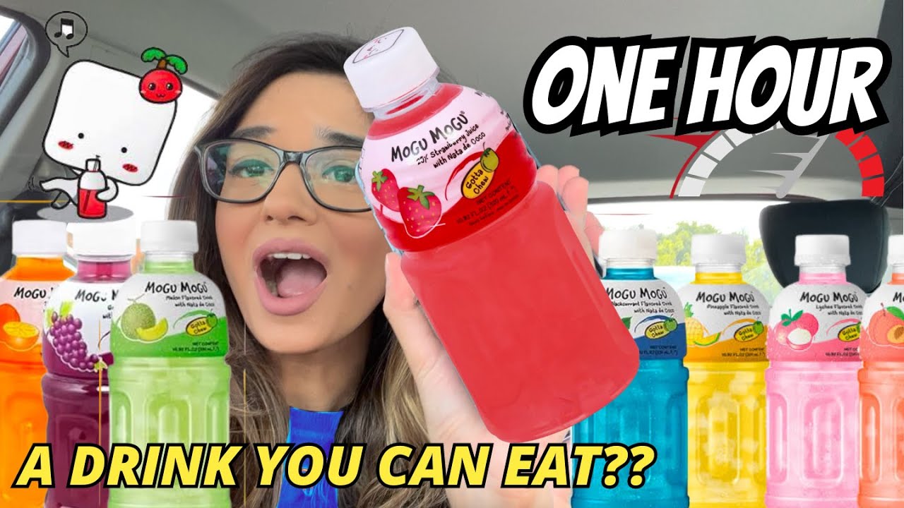 FINDING EVERY MOGU MOGU FLAVOUR IN 1 HOUR?? - JELLY DRINK?