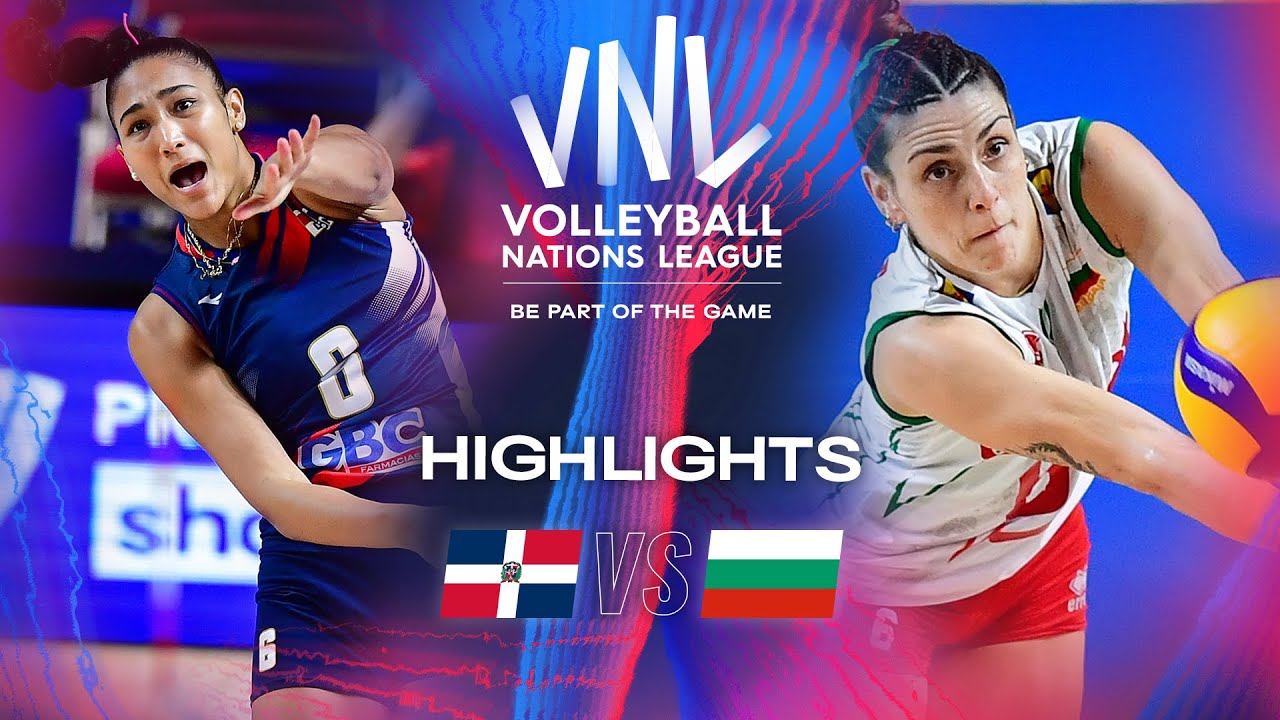 🇩🇴 DOM vs. 🇧🇬 BUL - Highlights | Week 3 | Women's VNL 2024